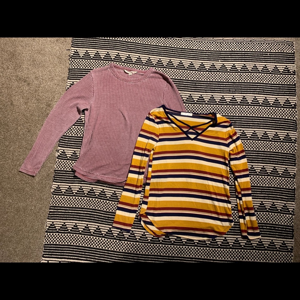 Set of long sleeves